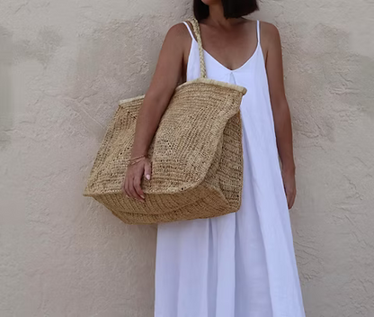 Clipa (XXL) Raffia Beach Tote Bag