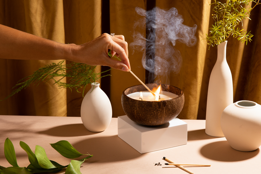 Coconut Shell Soy Wax Candle